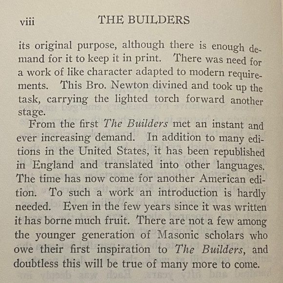 “The Builders, A Story & Study of MASONRY” 1927. Vintage - Picture 11 of 16